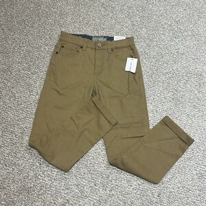 LUCKY BRAND boy’s authentic skinny stretch adjustable Khaki Pants jeans Size 10